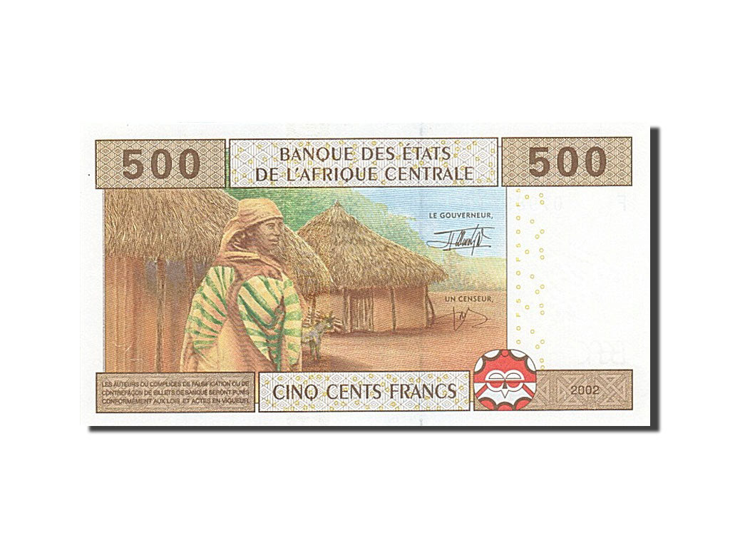 Stati dell’Africa centrale, 500 Francs, 2002, FDS