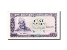 Billet, Guinea, 100 Sylis, 1971, SUP
