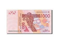 West African States, 1000 Francs, 2003, KM #315Ca, AU(55-58), 06684584225 K