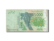 West African States, 5000 Francs, 2003, KM #317Ca, VF(20-25), 04222239428 C