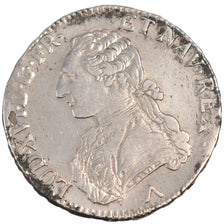 Moneda, Francia, Louis XVI, Écu aux branches d'olivier, Ecu, 1775, Lille, MBC