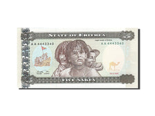 Billet, Eritrea, 5 Nakfa, 1997, 1997-05-24, SPL+