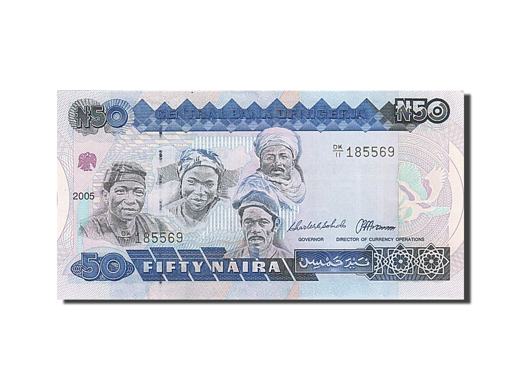 Banknote, Nigeria, 50 Naira, 2005, UNC(63)