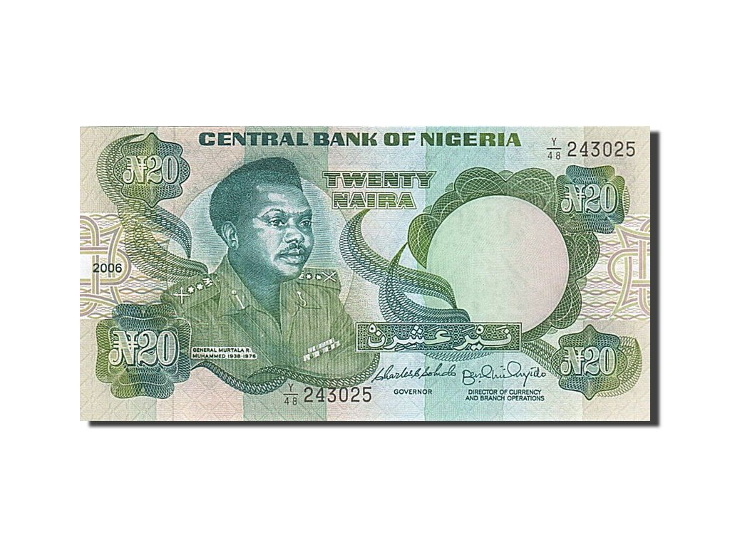 Nigeria, 20 Naira, 2006, KM #26i, UNC(65-70), Y/48 243025