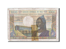 Mali, 1000 Francs, 1970, KM #13a, F(12-15), V.3 41448