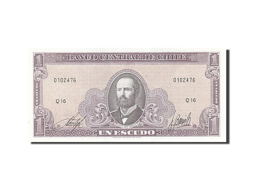 Banknote, Chile, 1 Escudo, 1964, UNC(65-70)