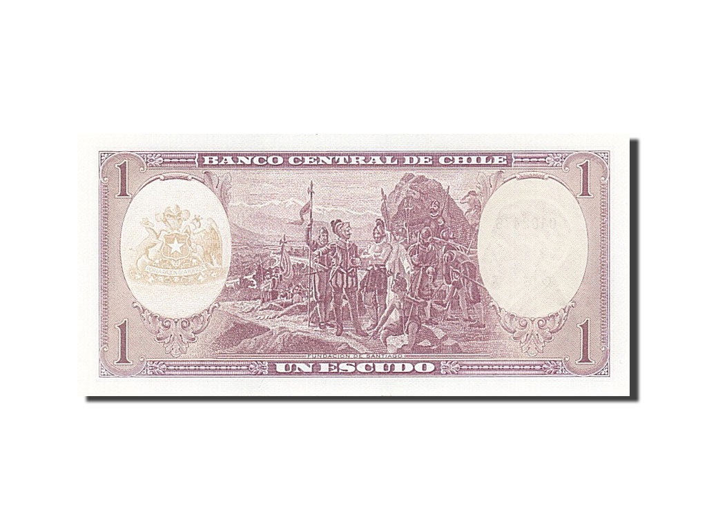 Banknote, Chile, 1 Escudo, 1964, UNC(65-70)