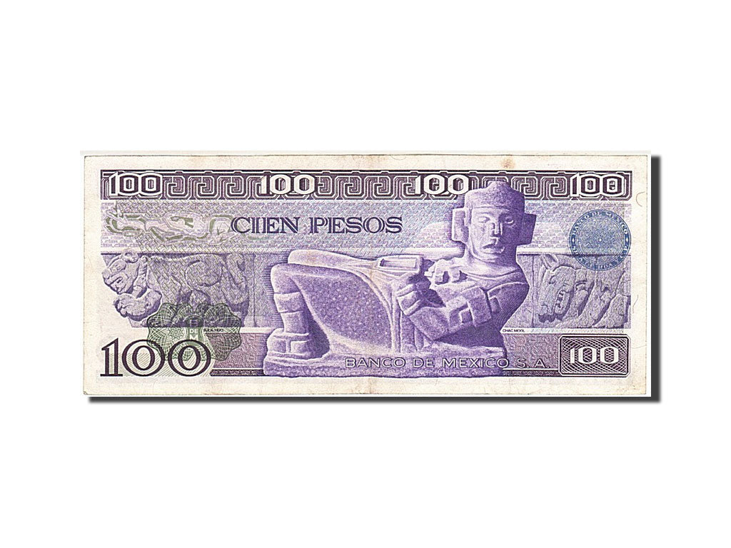Banknote, Mexico, 100 Pesos, 1974, 1974-05-30, AU(55-58)