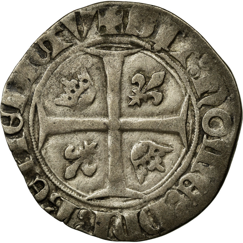 Coin, France, Blanc, Romans, VF(30-35), Billon, Duplessy:377A