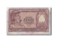 Banknote, Italy, 100 Lire, 1951, 1951-12-31, VG(8-10)