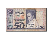 Madagascar, 50 Francs = 10 Ariary, KM #62a, VF(20-25), A/59 687150