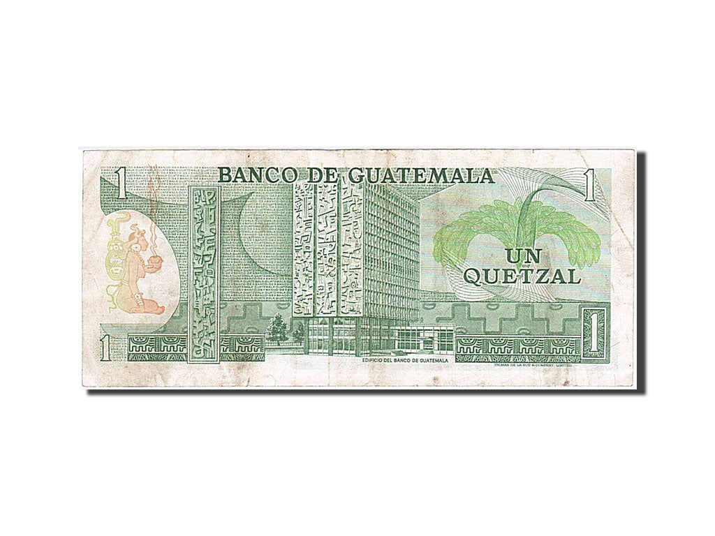 Guatemala, 1 Quetzal, 1983, KM #59c, 1983-01-06, EF(40-45), C 6969443 B