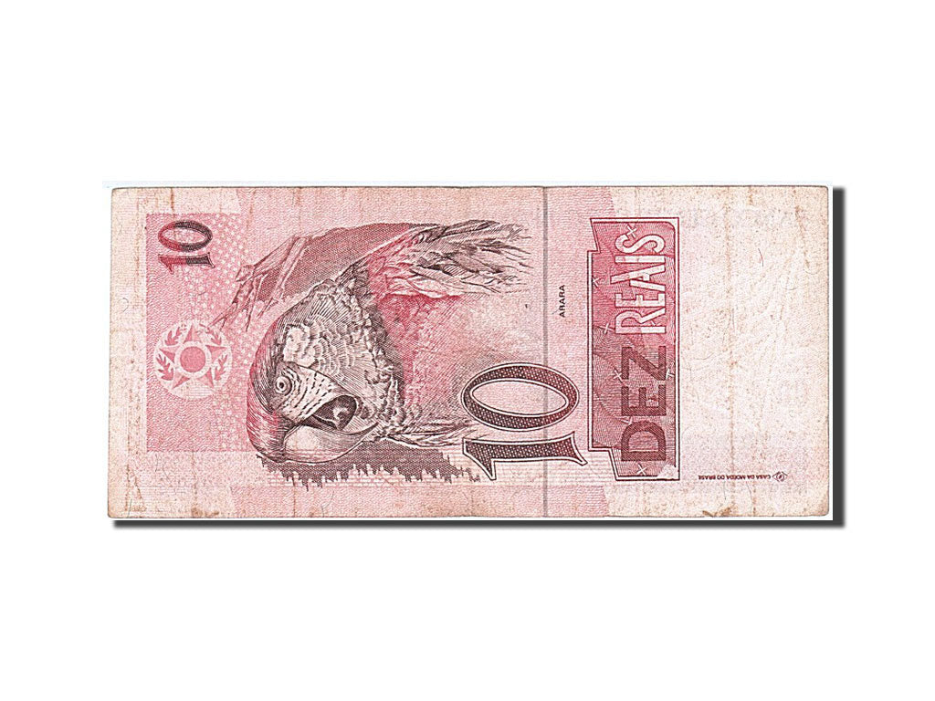 Brazil, 10 Reais, 1997, KM #245Ad, VF(20-25), B 8855064269 C