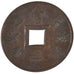 Cochinchine, Sapèque, 1879, Paris, AU(55-58), Bronze, Lecompte #9, 2.00