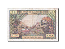 Equatorial African States, 500 Francs, 1963, KM #4e, VF(30-35), U.13 A