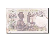 Banconote, Africa occidentale francese, 10 Francs, 1946, 1946-01-18, SPL-