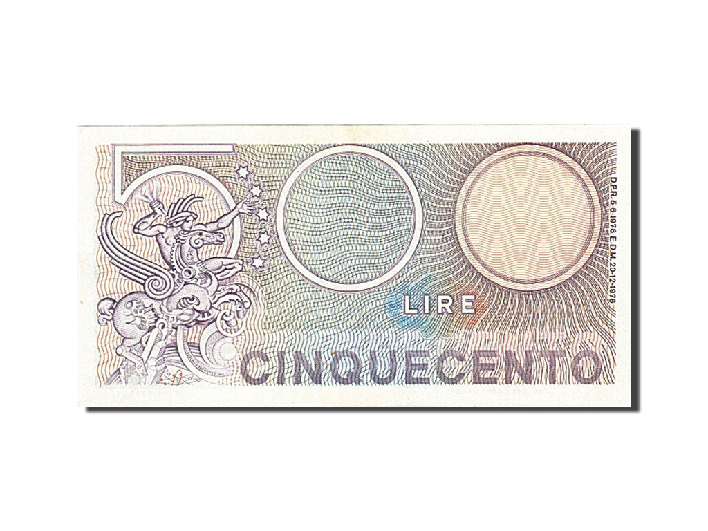 Italy, 500 Lire, 1974, KM #94, UNC(63), P22 570059
