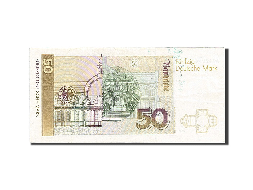 Banknote, GERMANY - FEDERAL REPUBLIC, 50 Deutsche Mark, 1993, 1993-10-01