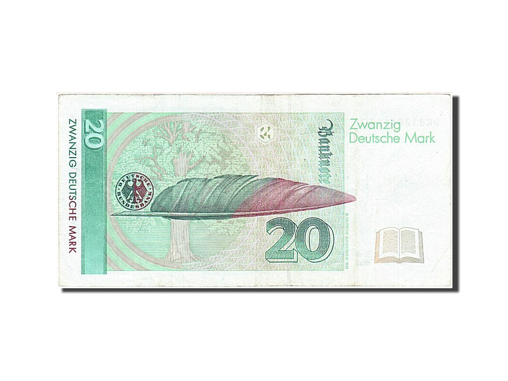 Germany - Federal Republic, 20 Deutsche Mark, 1993, KM #39b, 1993-10-01,...