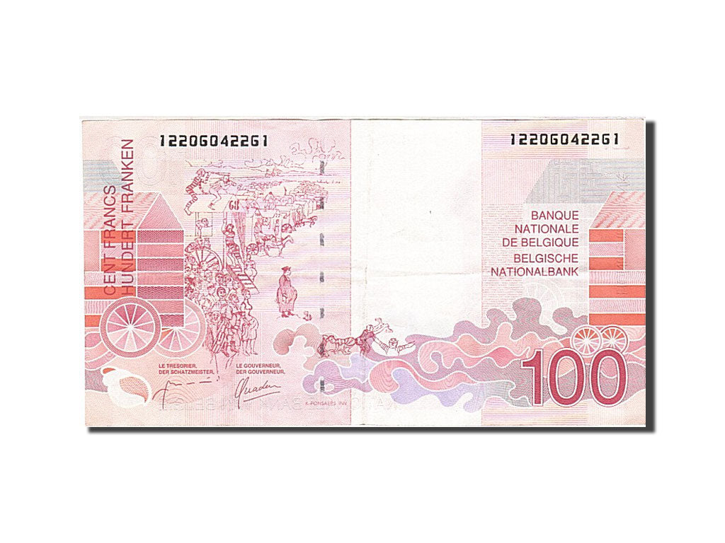 Geldschein, Belgien, 100 Francs, 1995, SS