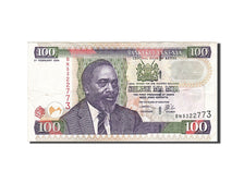 Banknote, Kenya, 100 Shillings, 2004, 2004-02-02, EF(40-45)