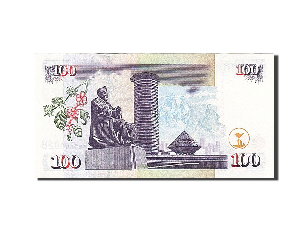 Banknote, Kenya, 100 Shillings, 2004, 2004-02-02, UNC(65-70)