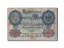 Banknote, Germany, 20 Mark, 1909, 1909-09-10, VG(8-10)