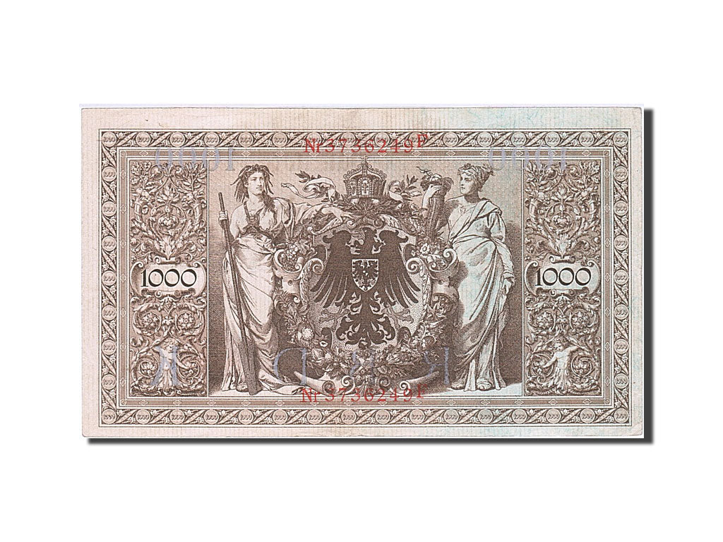 Banknote, Germany, 1000 Mark, 1910, 1910-04-21, AU(55-58)