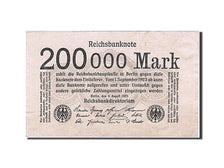 Billet, Allemagne, 200 000 Mark, 1923, SUP