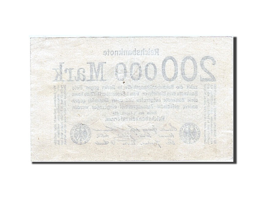 Billet, Allemagne, 200 000 Mark, 1923, SUP