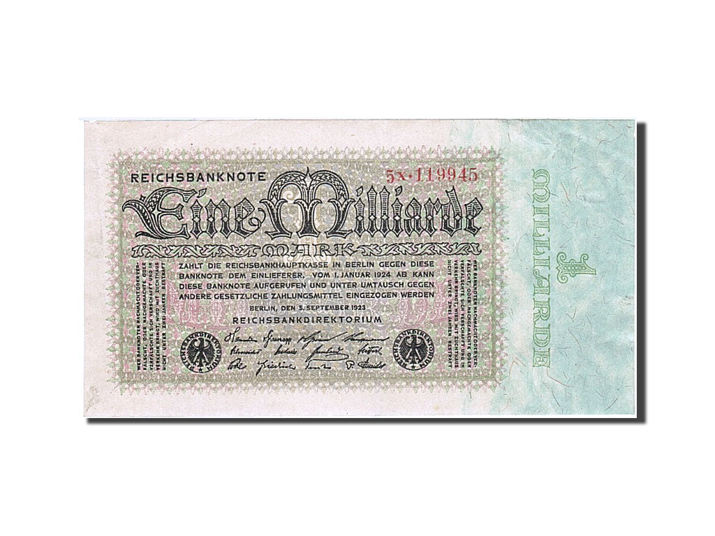 Geldschein, Deutschland, 1923-09-05