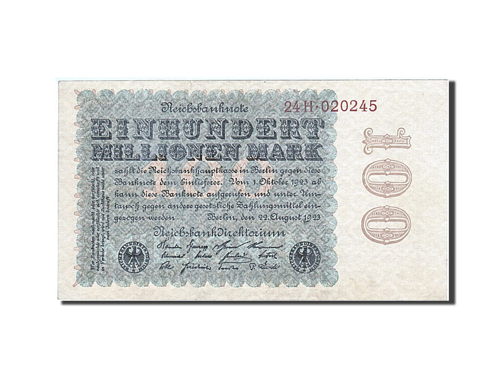 Banconote, Germania, 1923-08-22