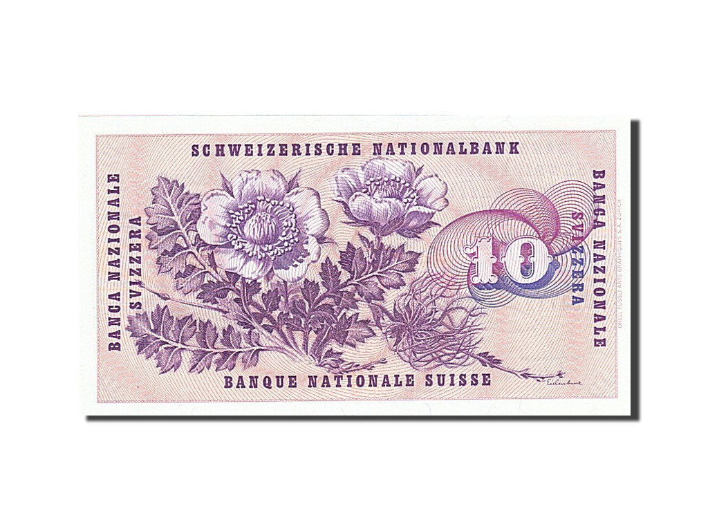 Suisse, 10 Francs, type G. Keller