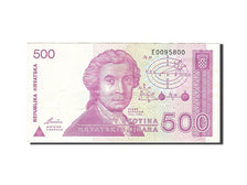 Croatia, 500 Dinara, 1991, KM #21a, 1991-10-08, AU(50-53), E0095800
