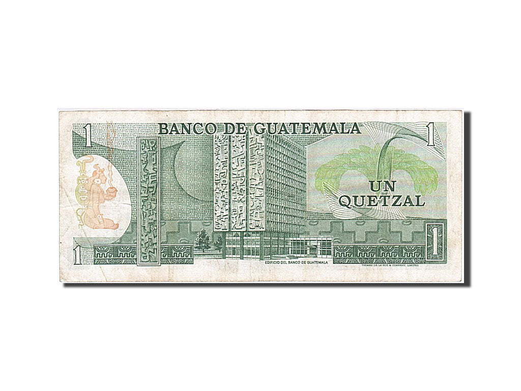 Banknote, Guatemala, 1 Quetzal, 1982, 1982-01-06, EF(40-45)