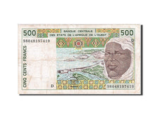 Banknote, West African States, 500 Francs, 1996, VF(20-25)
