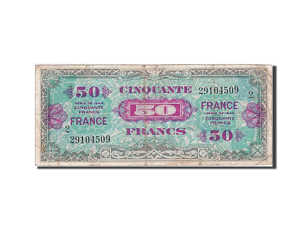 50 Francs, type Verso France