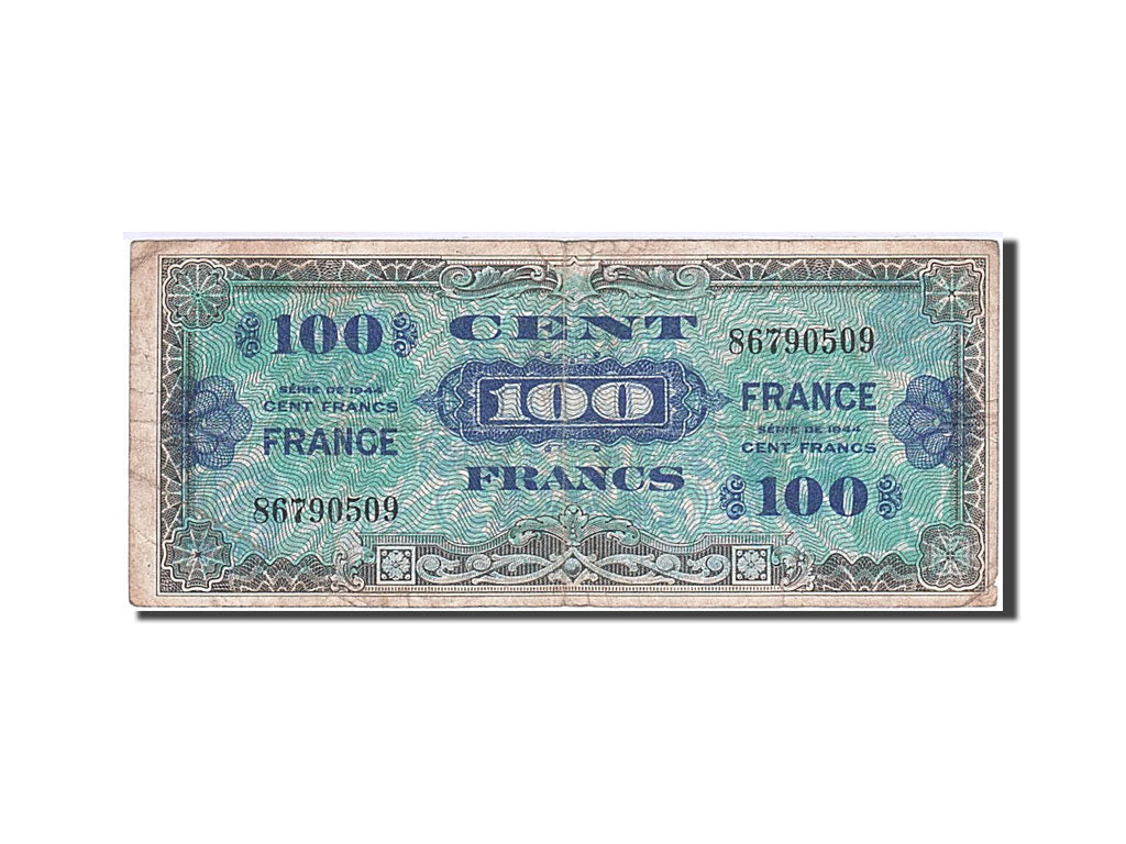 100 Francs, type Verso France