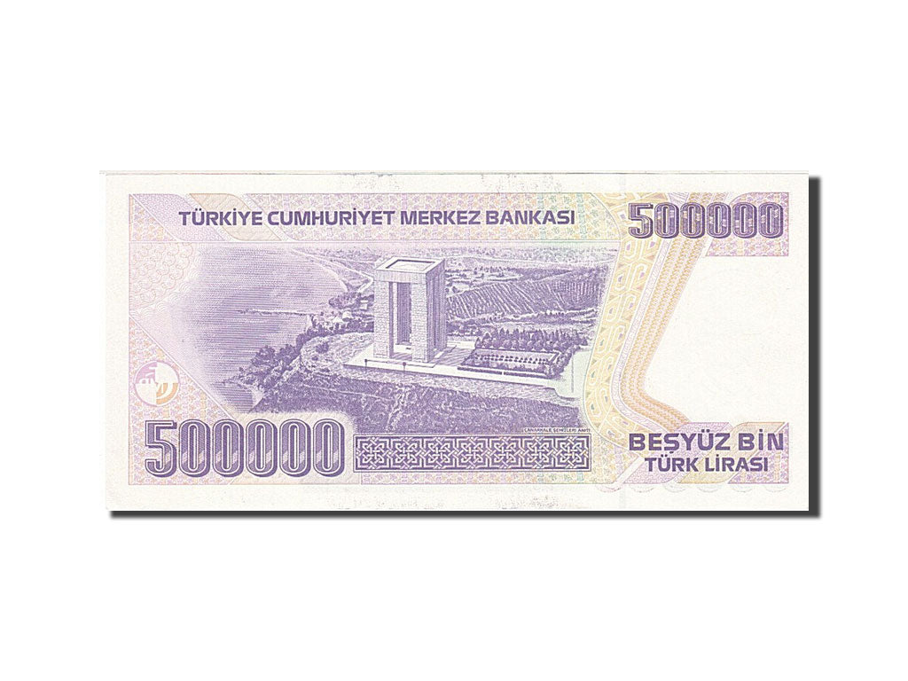 Turkey 500,000 Lira KM:208 1993 UNC(63) K79 471049