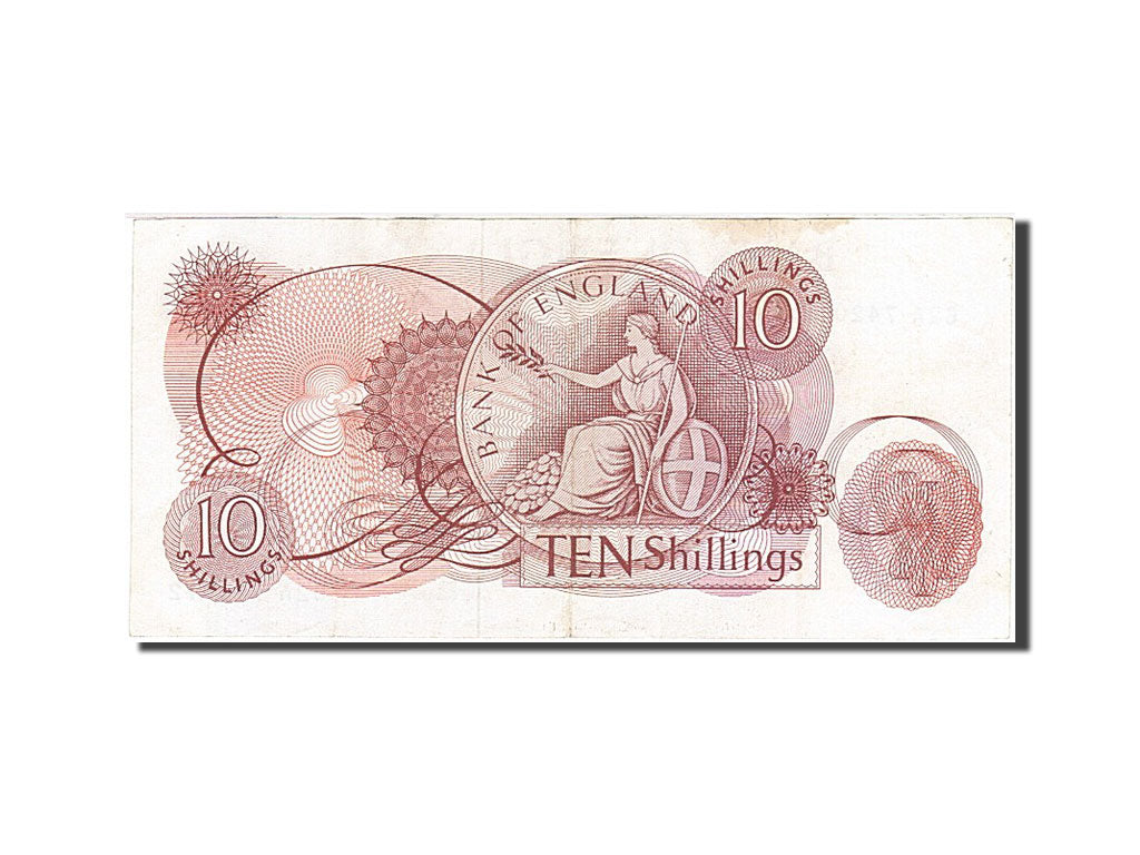 Great Britain 10 Shillings 1962 KM:373b 1962-1966 EF(40-45) 62A 742012