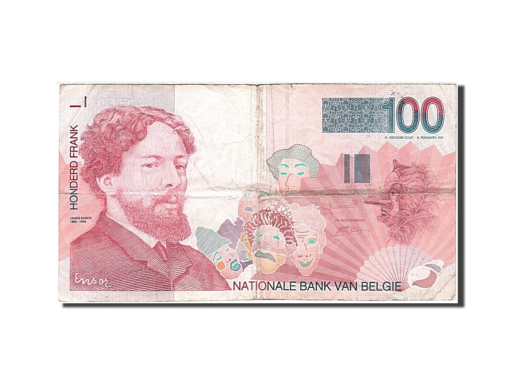Banknote, Belgium, 100 Francs, 1995, Undated, KM:147, VF(20-25)
