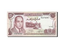 Banknote, Morocco, 10 Dirhams, 1970, Undated, KM:57a, AU(55-58)