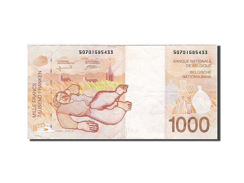 Belgium 1000 Francs 1997 KM:150 EF(40-45) 50701685433