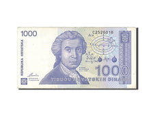Croatia 1000 Dinara 1991 KM:22a 1991-10-08 EF(40-45) C 2526018