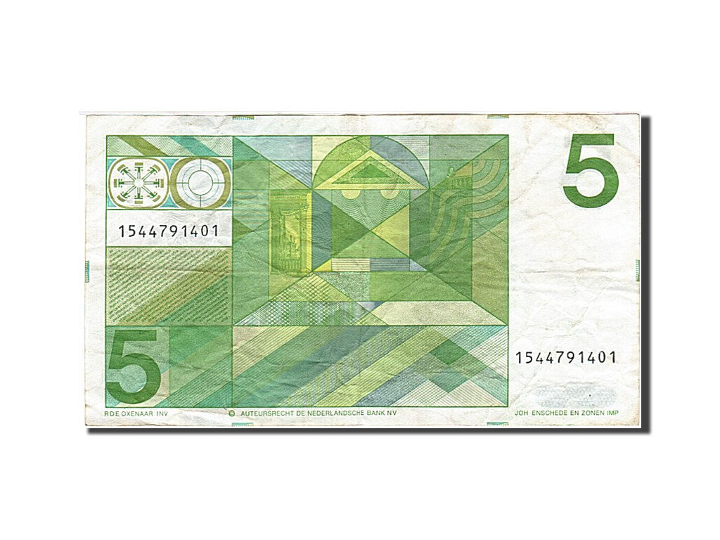 Netherlands, 5 Gulden, 1973, KM:95a, 1973-03-28, VF(20-25), 1544791401