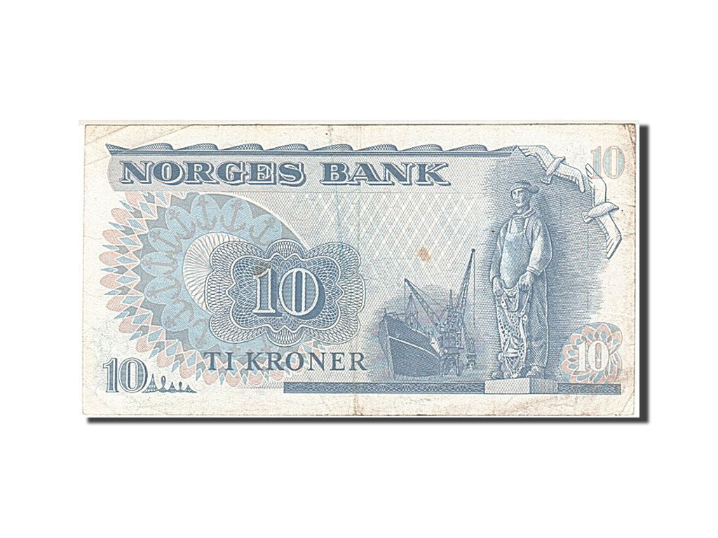 Norway, 10 Kroner, 1979, 1979, KM:36c, EF(40-45), BF 5588403