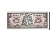 Banknote, Ecuador, 10 Sucres, 1988, 1988-11-22, KM:121, AU(55-58)