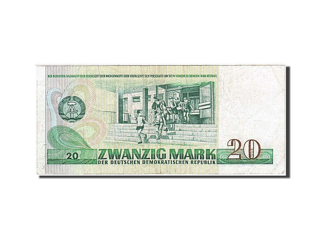 Germany - Democratic Republic, 20 Mark, 1975, KM:29a, 1975, EF(40-45), ZH 712744