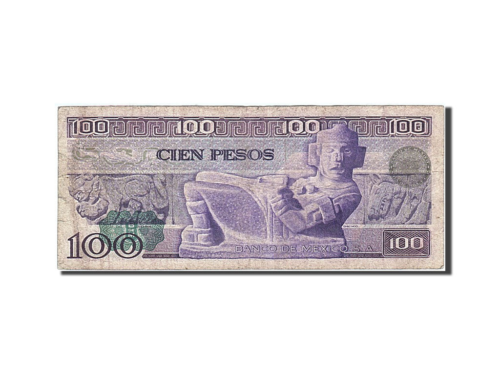 Billete, 100 Pesos, 1978, México, KM:66b, 1978-07-05, MBC