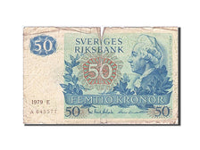 Sweden, 50 Kronor, 1979, 1979, KM:53c, VG(8-10), EA 645577